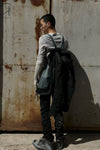 BORIS BIDJAN SABERI Long Sleeve T-Shirt AW22 LS1.2 RF FTN00001+FTJ00001 Light Gray PBBS23 4